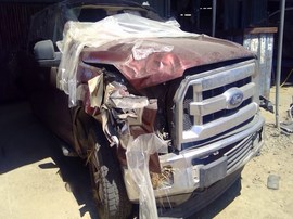 2017 FORD F-150, BURGUNDY, XLT MODEL, CREW CAB, 3.5L, AT, 4WD,  F26446